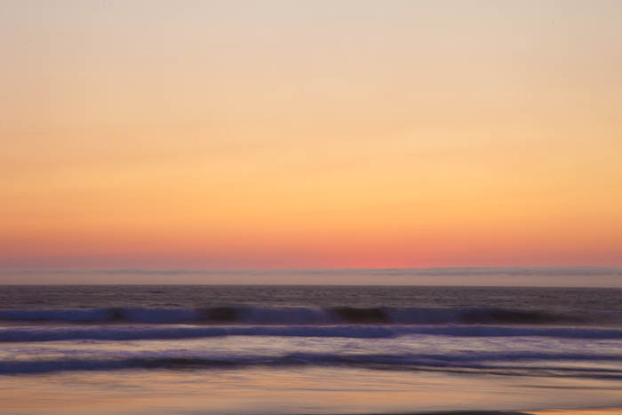 Pacific Surf at Dusk landscape photography